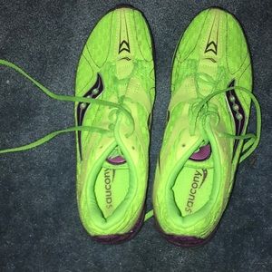 Saucony racing flats, size 7
